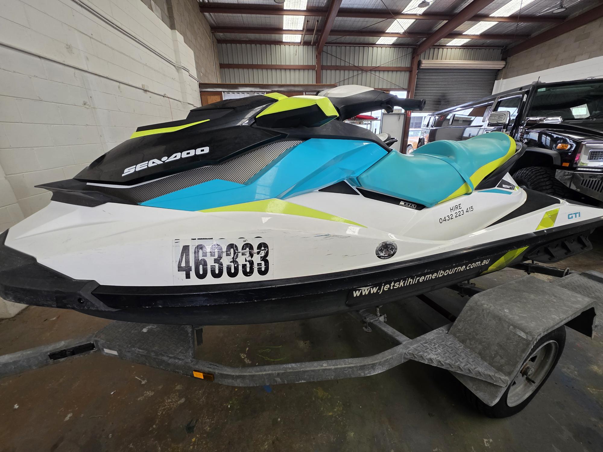 Blue Sea-Doo GTI – Reg 463333