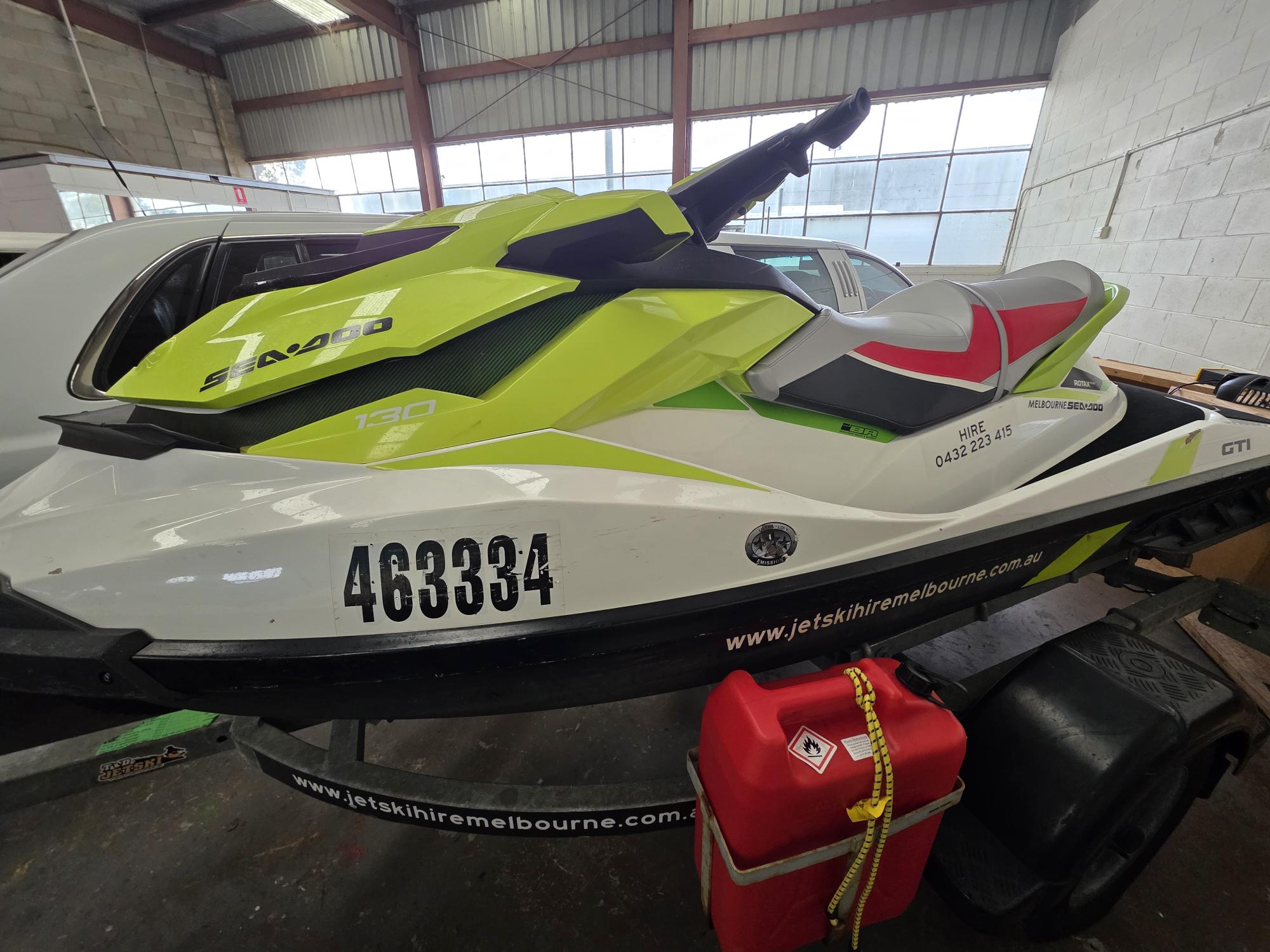Yellow Sea-Doo GTI – Reg 463334
