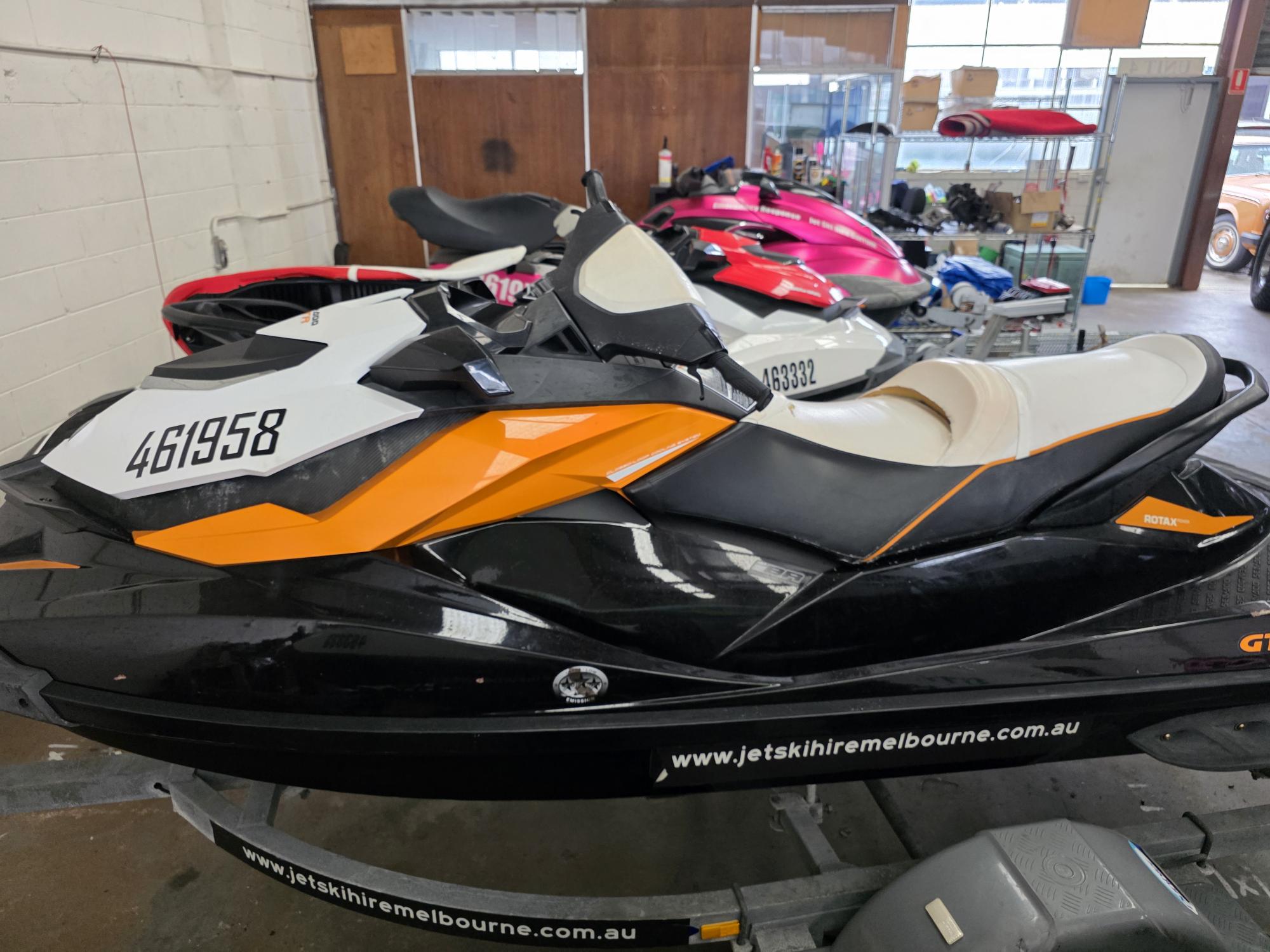 Orange Sea-Doo GTI – Reg 461958
