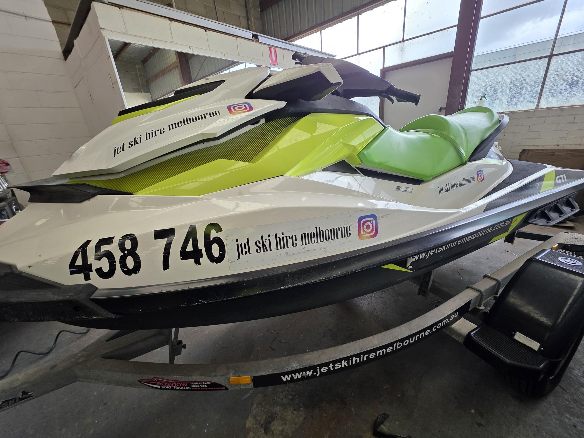 Green Sea-Doo GTI – Reg 458746